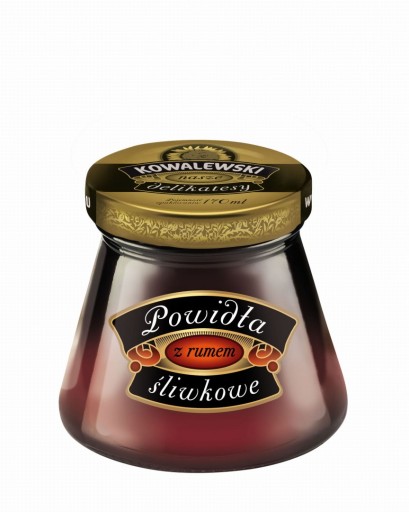 Kowalewski Slivkový lekvár s rumom 170 ml