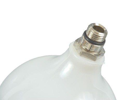 Plastová nádrž na lakovaciu pištoľ 600ml vonkajší závit GEKO G01169