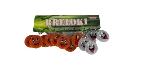 KĽÚČENKA PRE DETI, REFLEXNÝ PRÍvesok ÚSMEV, FARBY