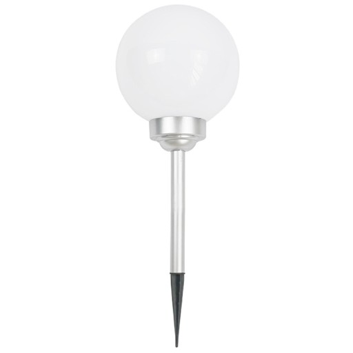 SOLÁRNA LAMPA MLIEČNA GUĽA 15X44CM