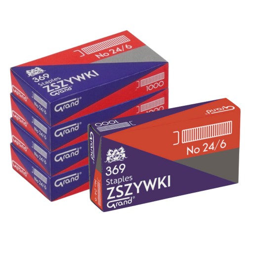Sponky 24/6 GRAND 10 000 kusov, pozink