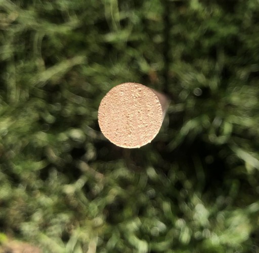 BUKOVÝ KOLÍK Drevená lišta 50 cm, buk priemer 16 mm