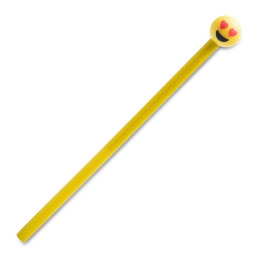 CERUŽKA S usmievavým smajlíkom Emoji Vtipné DO PRÁCE ŠKOLSKÝ ÚSMEV ŽLTÝ