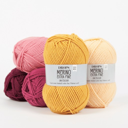 Priadza - MERINO EXTRA JEMNÁ - KVAPKY 50g 1