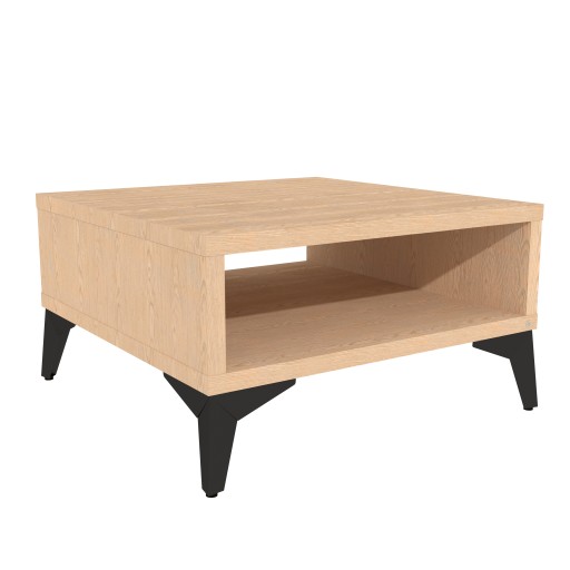 Diamantová nábytková noha 13 cm, moderná, čierna
