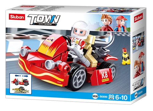 BLOKY 89EL MESTSKÉ AUTO AUTO GOKART SLUBAN