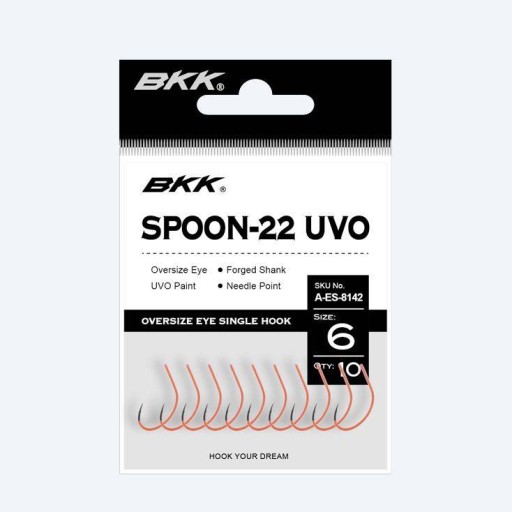 BKK Spoon-22 UVO háčiky veľkosť 4, bal 9 ks