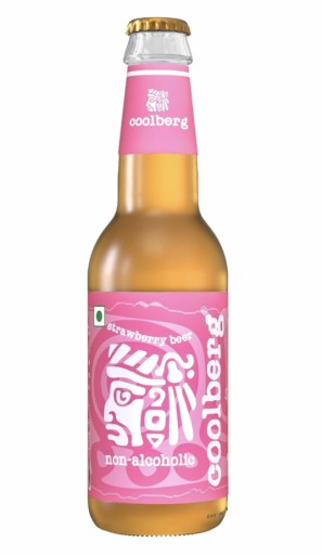 Coolberg nealko pivo Jahoda 330ml