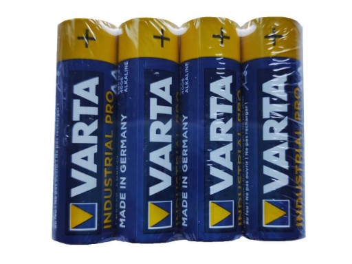 Alkalické batérie VARTA Industrial AA LR6 4 ks