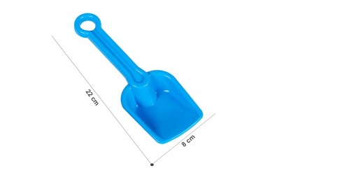 PIESKOVÁ SÚPRAVA FORMY RABBERS PLÁŽOVÁ LOPATKA 5 ks