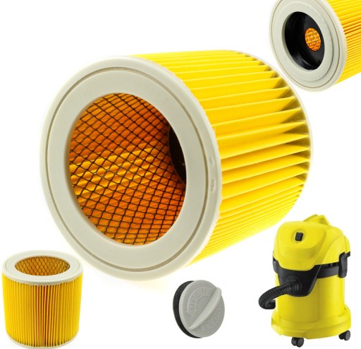 FILTER PRE KARCHER MV2 MV3 WD2 WD3 SE4001 WD2 PLUS KWD V17 V15 V12 VYLEPŠENÉ