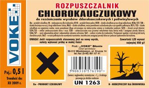 Chlórkaučukové riedidlo 0,5L