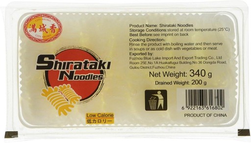 Shirataki rezance Konjac uzly 340 g