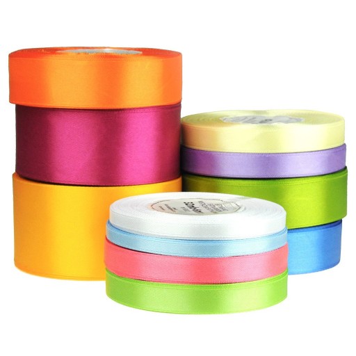 Zlatá saténová stuha 25mm - 32mb Stuha