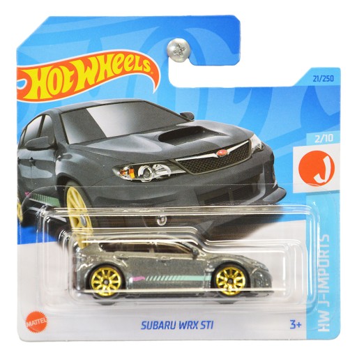 HORÚCE KOLESÁ AUTO SUBARU WRX STI ŠEDÁ