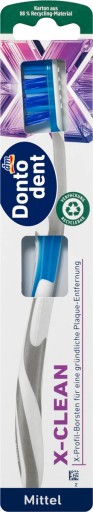 Stredná zubná kefka Dontodent X-Clean