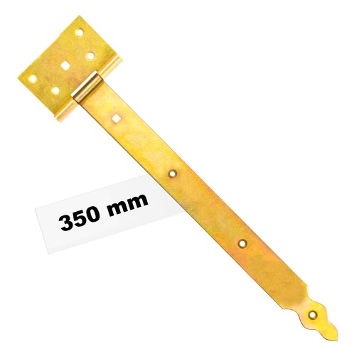 LAKOVANÝ MALOVANÝ altánkový záves 350 mm retro