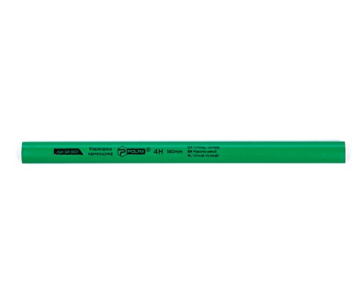 SADA murárskych STAVEBNÝCH ceruziek 180 MM 4H 12 KS POLAX 50-002