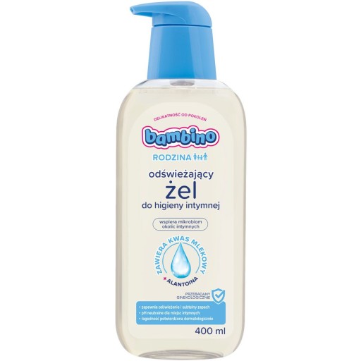 BAMBINO OSVIEŽUJÚCI GÉL NA INtímnu hygienu