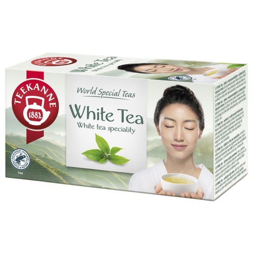 TEEKANNE WHITE TEA expresný biely čaj 20 VRECOV