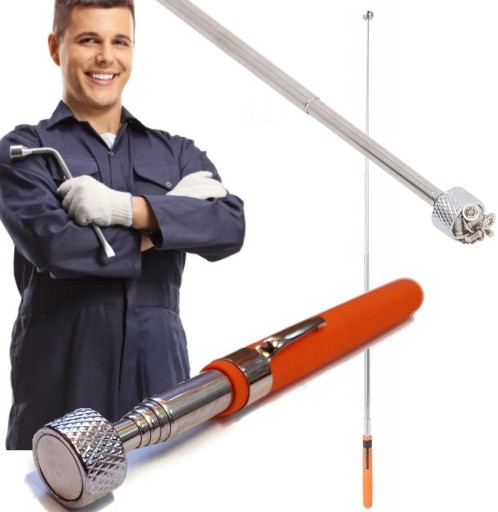 MAGNETICKÝ CHAPAČ DIELNA ROZPÍŠŤACÍ TELESKOPICKÝ 66 cm SILNÝ MAGNET