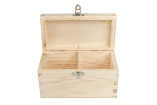 ZATVORENÝ dvojkomorový triedič drevený box