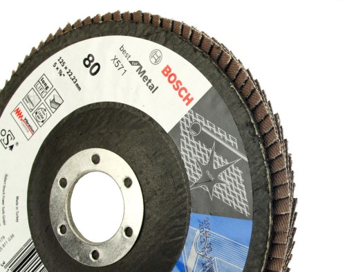 BOSCH KOTOUČ KLAPKA 125mm GR.80 NA KOV
