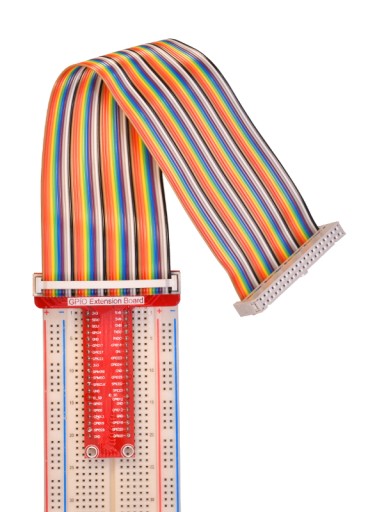 Kompletná rozširujúca súprava GPIO pre Raspberry so 40-kolíkovým káblom