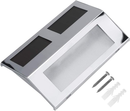 solárne svietidlo nástenné svietidlo 2 LED, nástenná dekorácia terasy, záhrady, balkóna P-122
