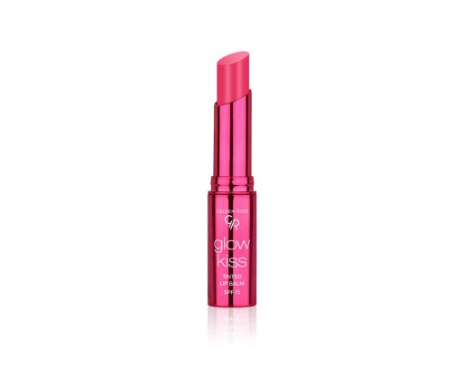 Balzam na pery Golden Rose Glow Kiss 03 Berry Pink
