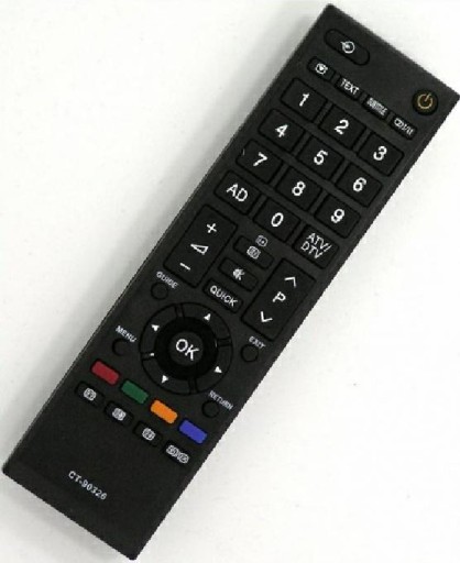 DIAĽKOVÉ OVLÁDANIE TV TOSHIBA REGZA CT-90326