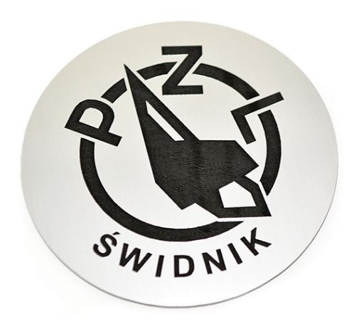 Gravírovaný znak tanku WSK 125 PZL Świdnik