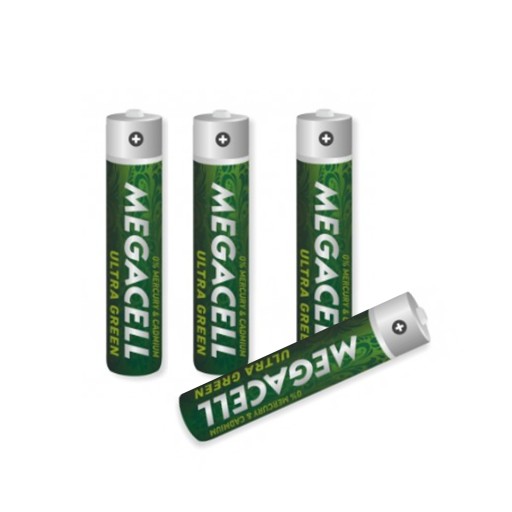 AAA BATÉRIE 4KS MEGACELL HEAVY LR03 1,5V NAP.