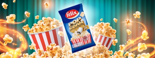 FELIX POP CORN solená do mikrovlnky 90 g
