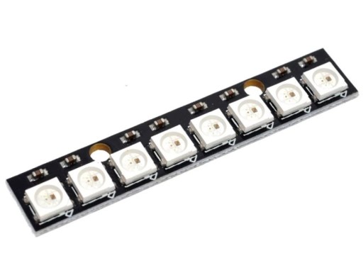 284 prúžok 8 LED WS2812B 5050 RGB Arduino