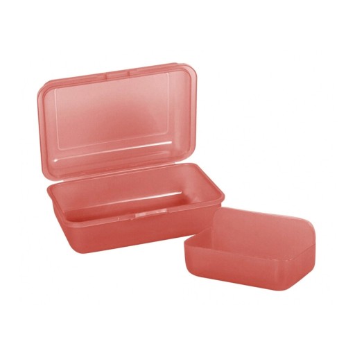 COOLPACK TRANSPARENTNÝ ORANŽOVÝ OBEDOVÝ BOX