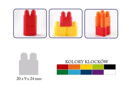 Little Genius Bricks Bricks 150 kusov 3+