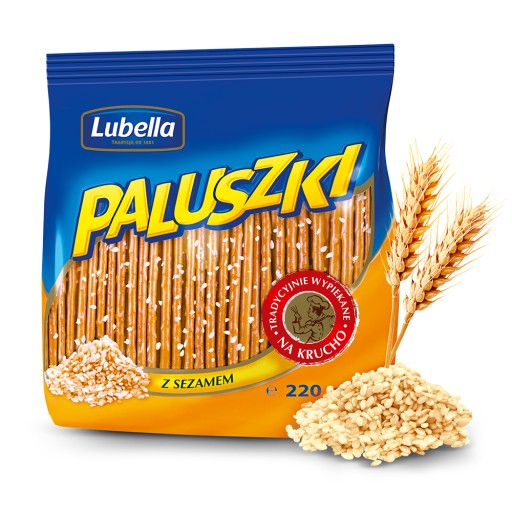 Lubella chrumkavé sezamové tyčinky 4x220g