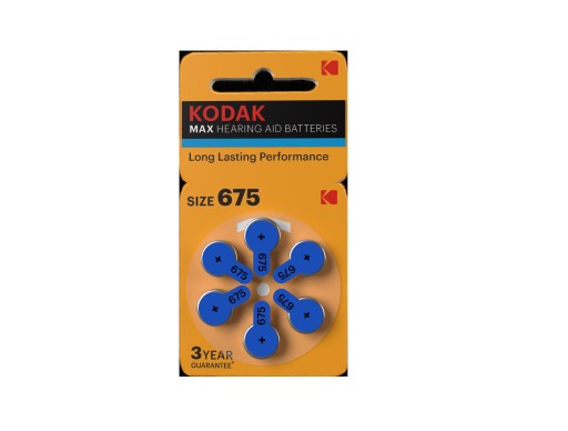Kodak Zinc-Oxy BATÉRIE do načúvacích prístrojov 6 ks