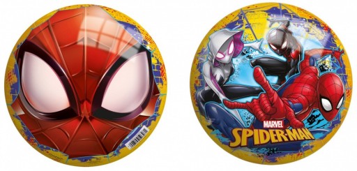 SPIDERMAN GUMOVÁ LOPTA farebná 23cm SIMBA stredná LOPTIČKA pre deti