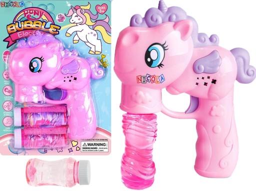 PISTOLE NA MYDLOVÉ BUBLINY PONY + TEKUTINY 4956