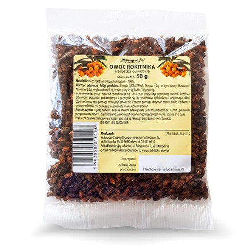 HERBAPOL OVOCIE MORSKEJ SÚČKY 50 g