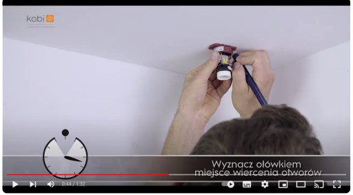 NAOS biela omietka štvorcová škvrna na maľovanie DIY GU10 13,5 cm
