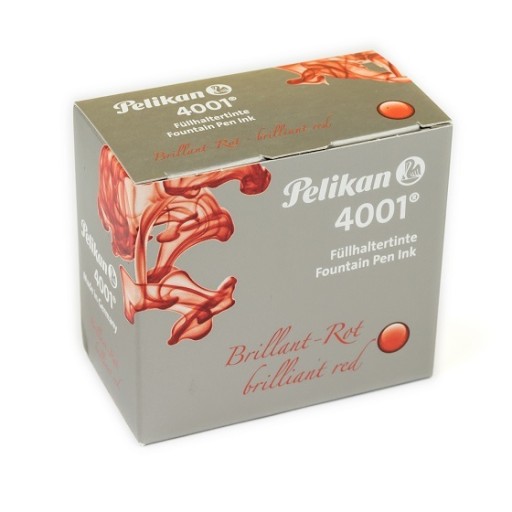 ATRAMENT do pera PELIKAN červený 30 ml