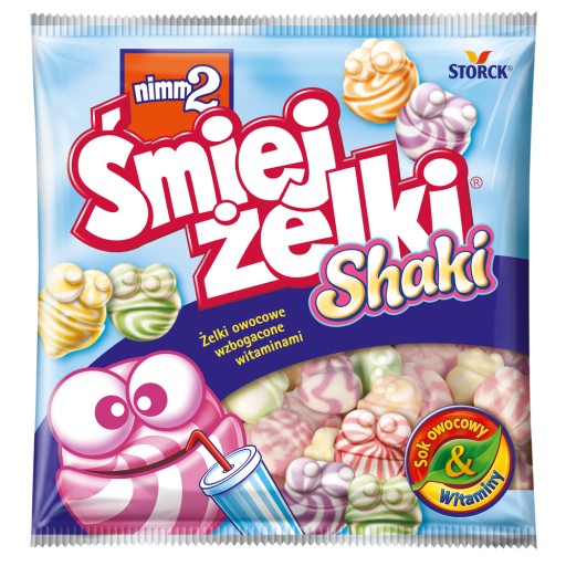 nimm2 Śmiejżelki Shaki želé 90g Storck