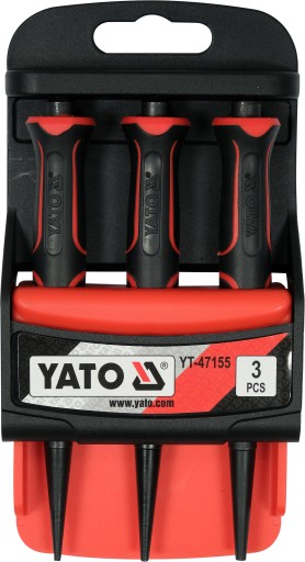 YATO NAIL DIEROVAČKY 125mm 3 ks. 0,8-2,4 mm CRV