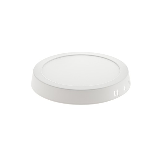 POVRCHOVÝ okrúhly LED stropný panel PANEL 12W 1080lm Nebliká CCD SLIM