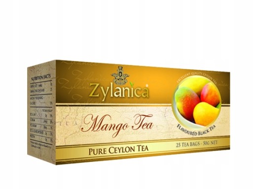 ZYLANICA CEYLON PREMIUM mango Express Tea 25 vrecúšok