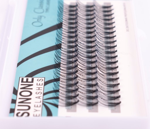 Umelé mihalnice SILK BLUE EYESHES 12 mm - 60 kusov