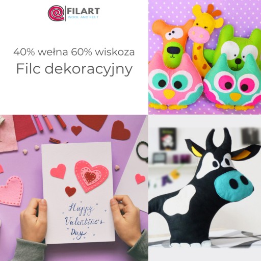 Plsť 1mm, vlna, šírka 180cm, 0,1m - Biela